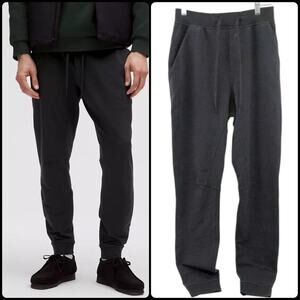 Lululemon City Sweat Athletic Jogger/Sweatpants Tall Black Men’s Size Small